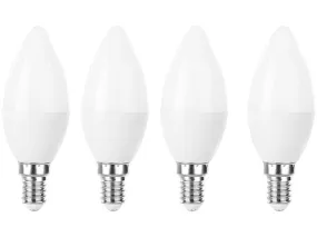 4 Ampoules LED E14 bougies 470 lm | LED SMD 