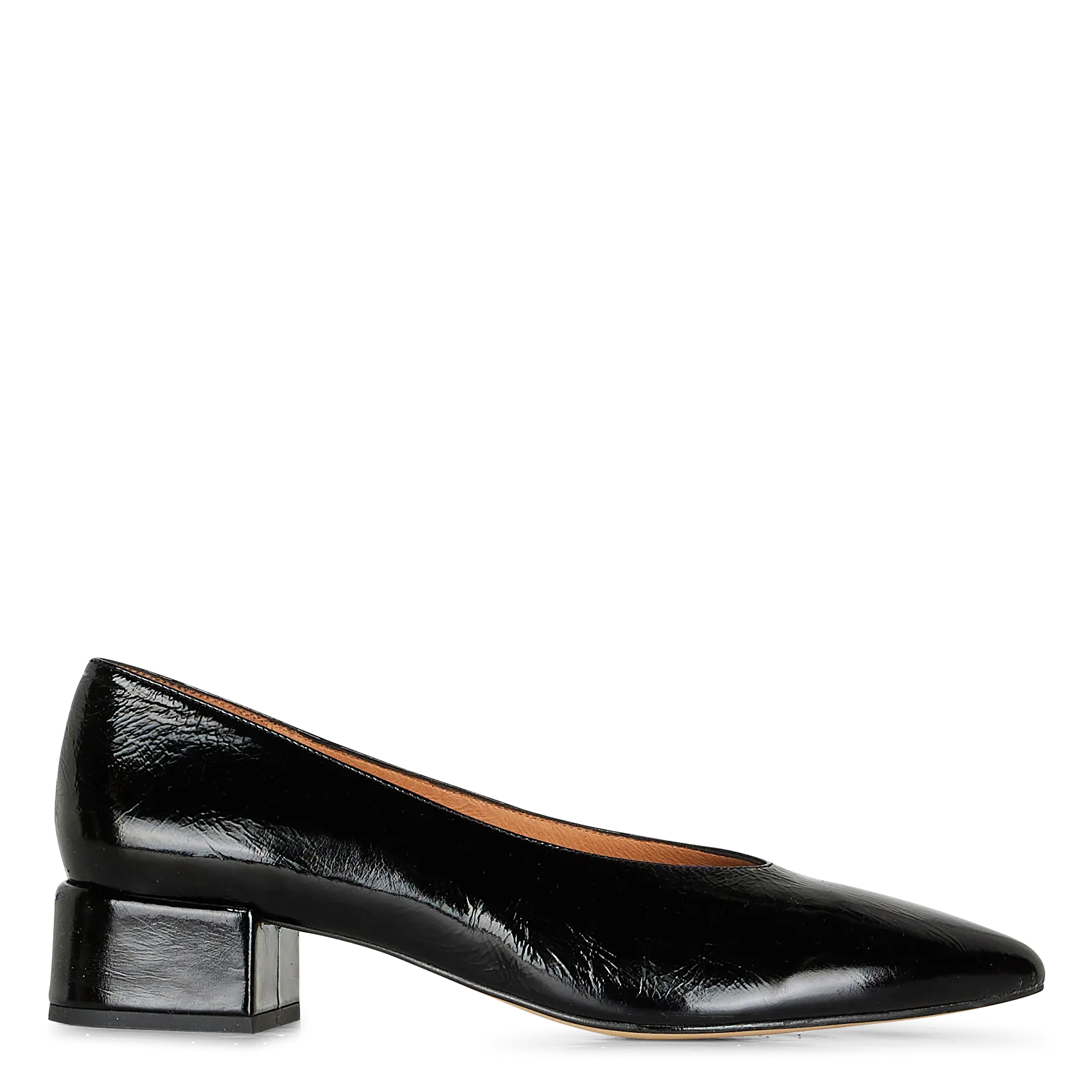 BALLERINES à TALONS EN CUIR BRILLANT VENCE - JONAK pour FEMME | Printemps