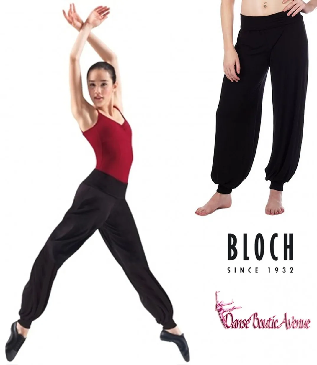 BLOCH PANTALON "MOVEMENT PANT" P9028 - Danse Boutic Avenue