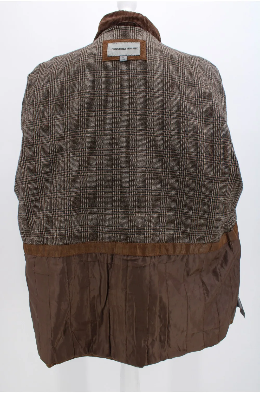 Blouson cuir Johnston & Murphy / Vêtement d'occasion vintage friperie