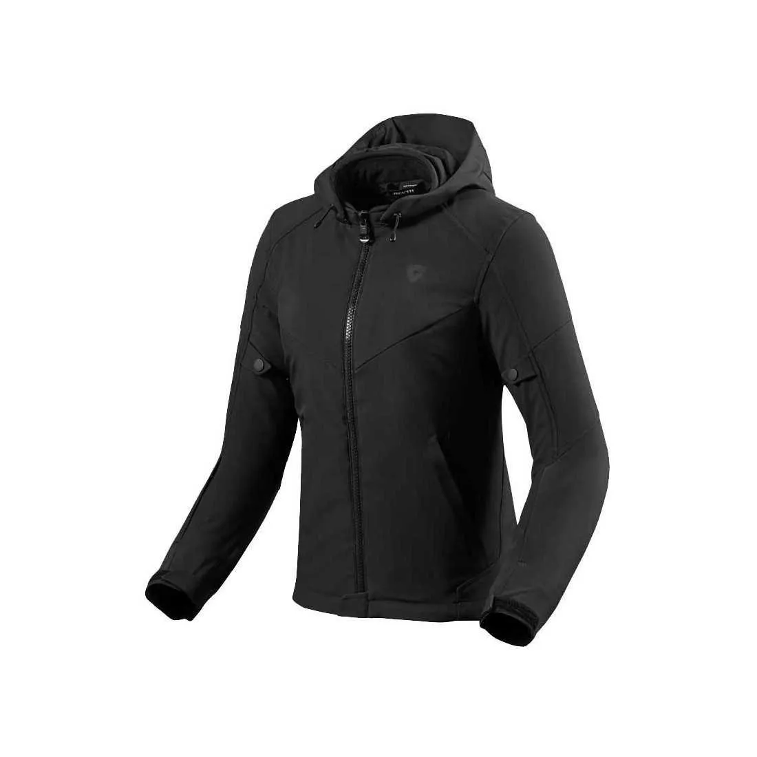 Blouson moto femme Revit Afterburn H2O noir