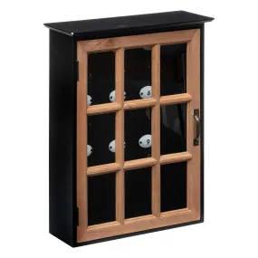 Boîte à clé en bois et pin noir 