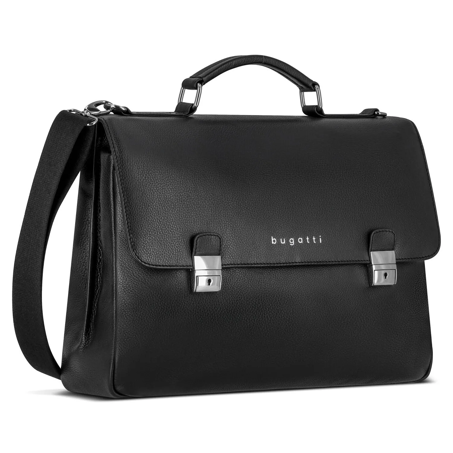 bugatti Valencia Porte-documents Messenger Cuir 40 cm Compartiment pour ordinateur portable