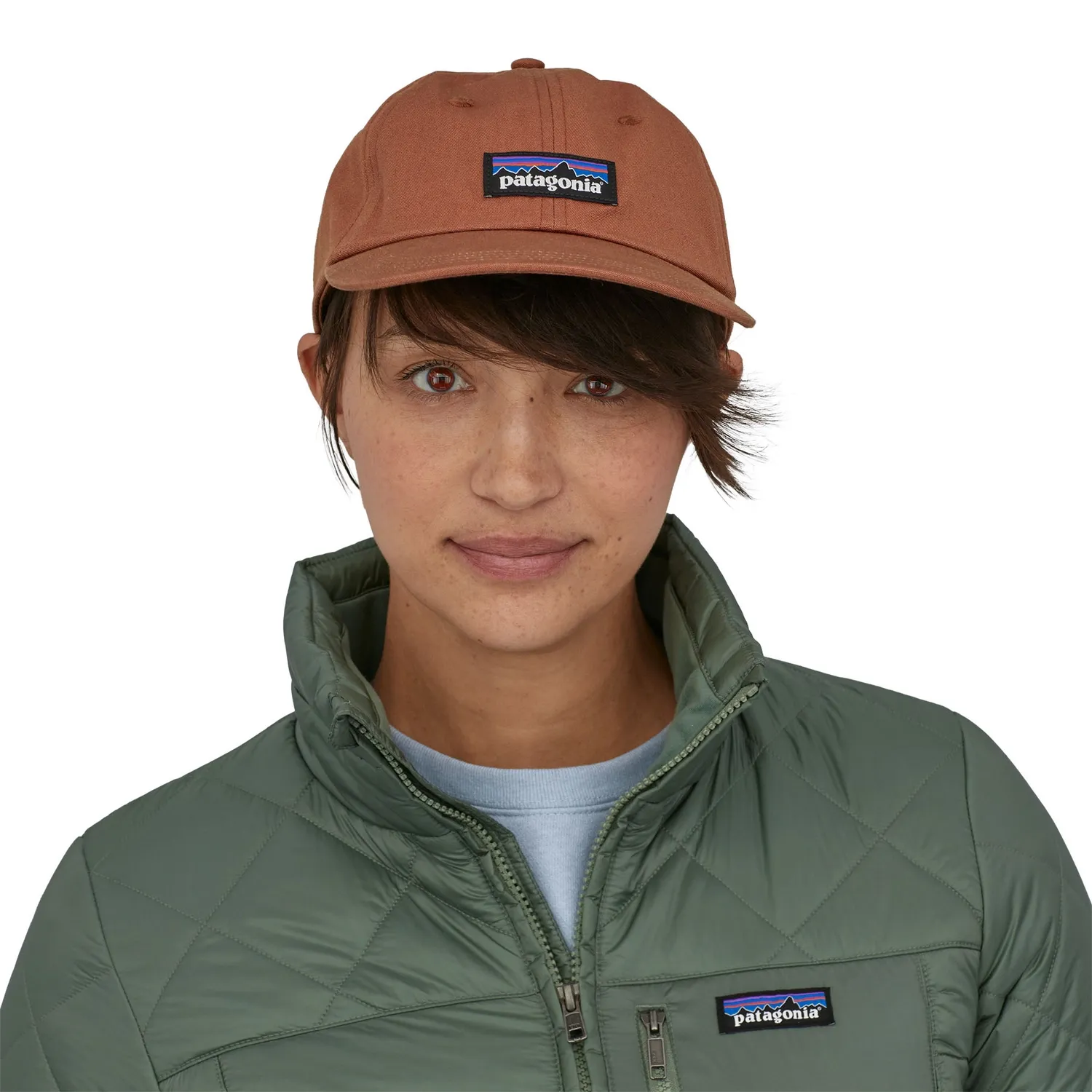 Casquette Patagonia Unisex P-6 Label Trad Cap Sisu Brown