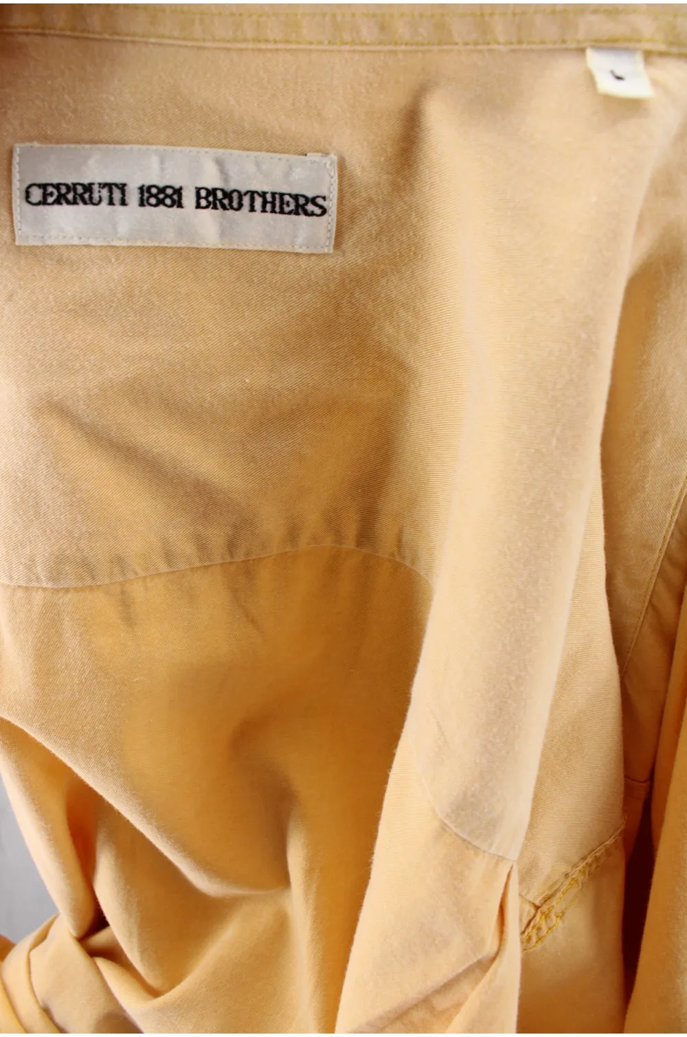 Chemise Cerruti 1881 Brothers / Vêtement occasion vintage friperie