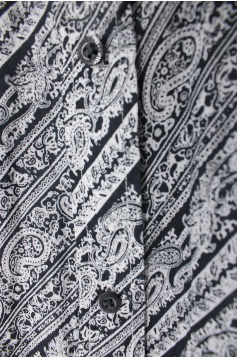 Chemise Lauren Ralph Lauren noir / Vêtement occasion vintage friperie