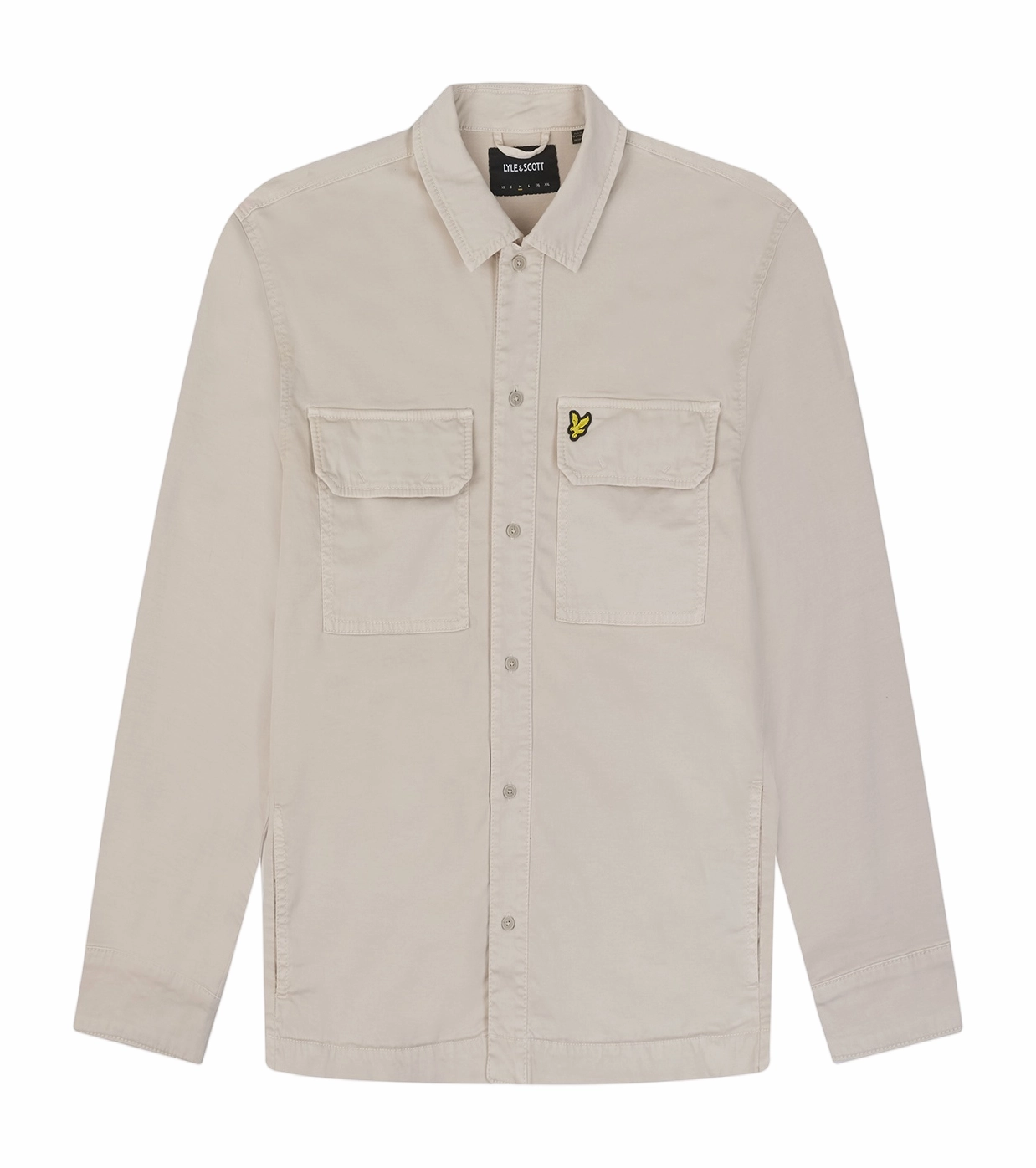 Chemise Lyle & Scott Homme Garment Dyed Overshirt Cove