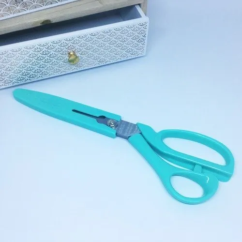 Ciseaux de couture, ciseaux tailleur de 23 cm vert