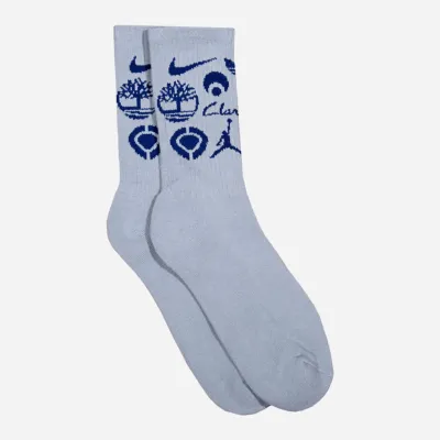 CLASSIC GRIP - SPONSOR SOCKS - Grey