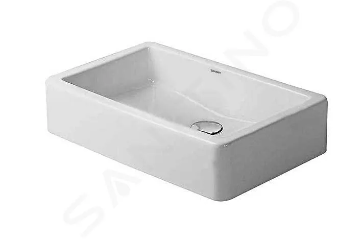 Duravit Vero - Vasque 60x38 cm, avec WonderGliss, blanc alpin 04556000001