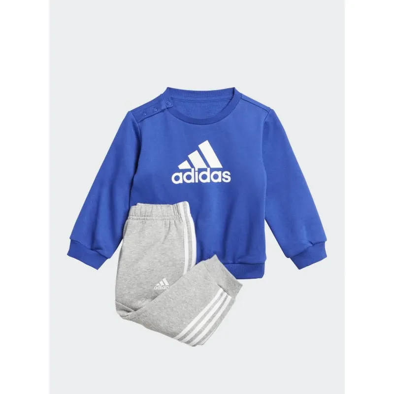 Ensemble lk 3 stripes co rouge et noir enfant - Adidas | wimod