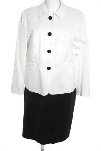Gerry Weber Tailleur bleu foncé-blanc style classique