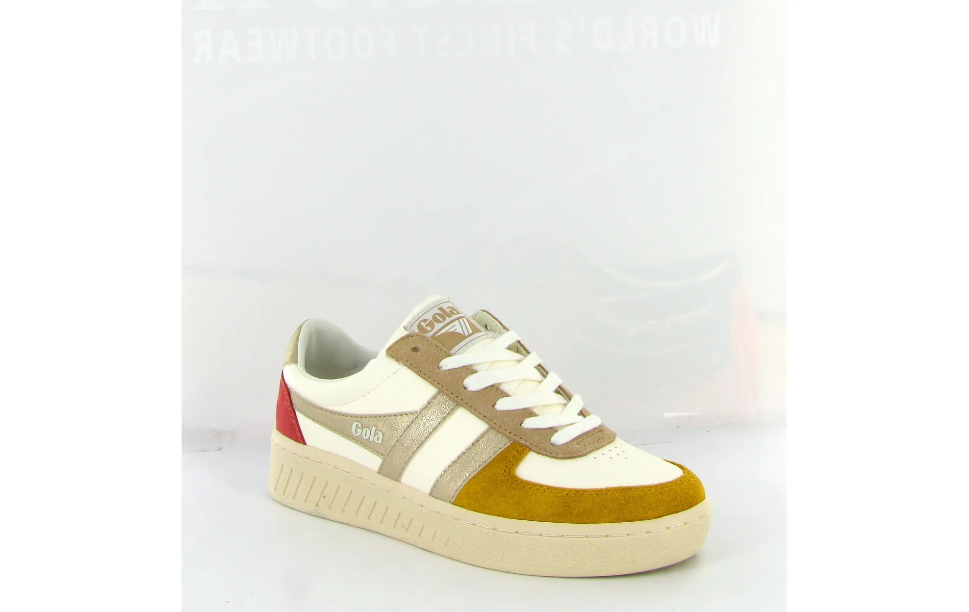 Gola tennis grandslam quadrant jaune