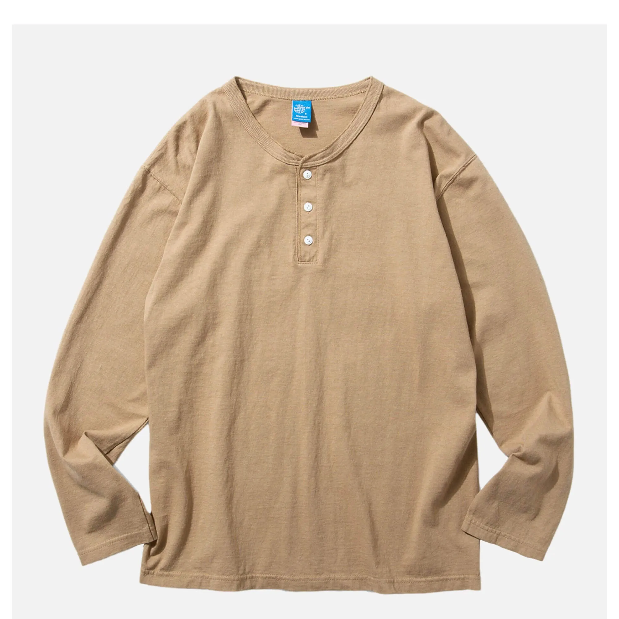Good On | Henley Tee | Coyote | Shop Royalcheese Paris