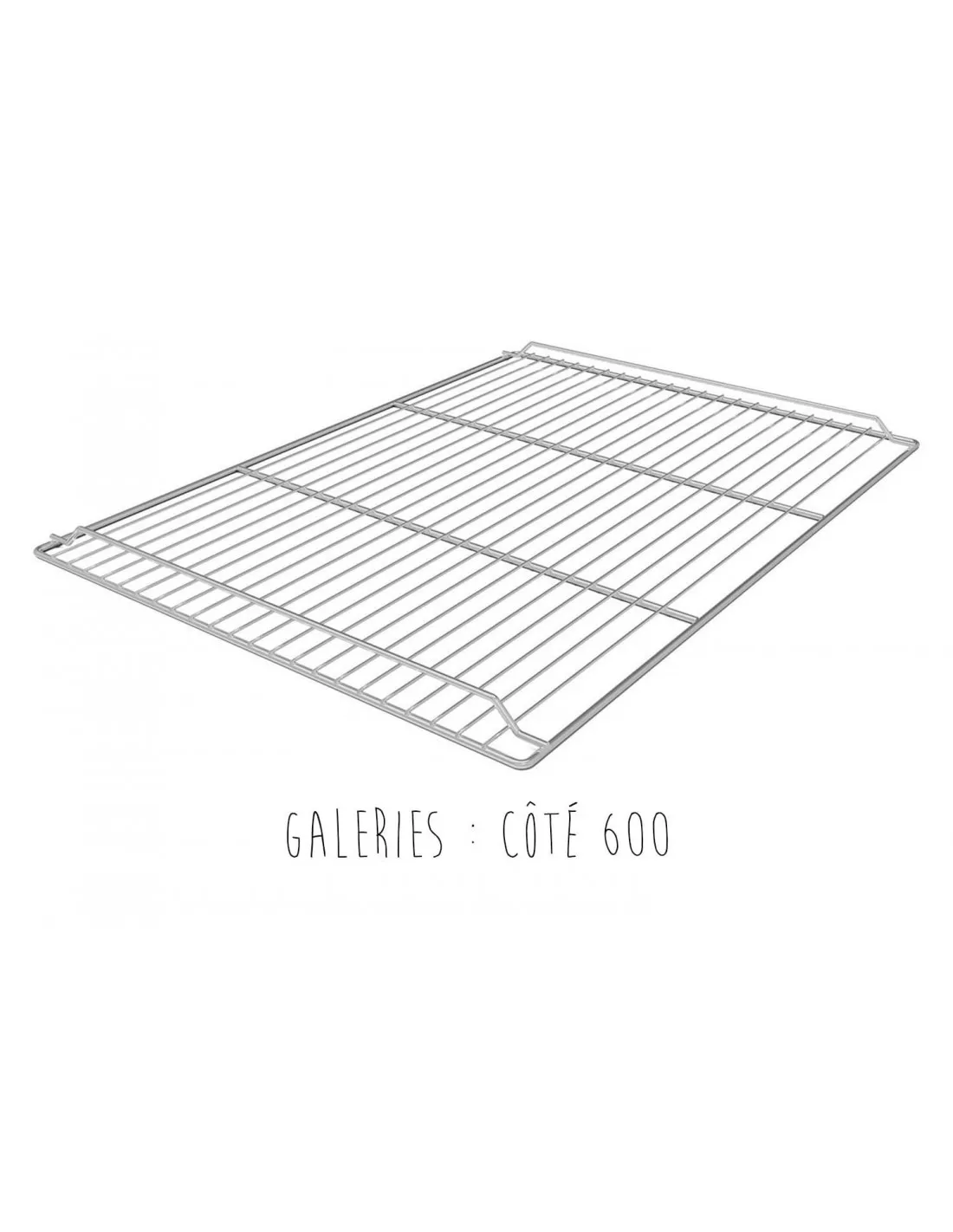 Grille à pâtisserie inox 80x60cm spéciale fermentation