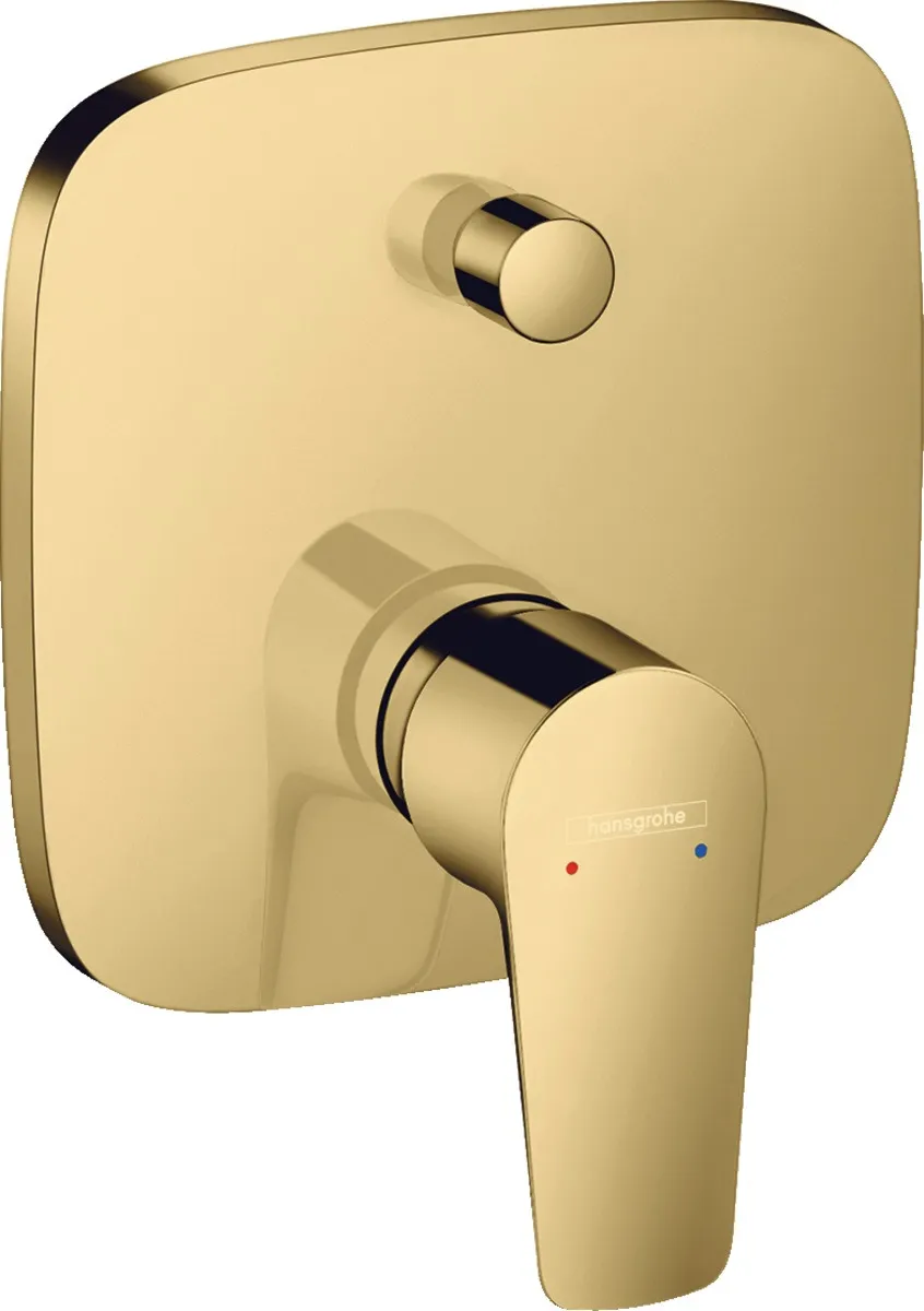 Hansgrohe Talis E Set de finition pour mitigeur bain/douche encastré, Aspect Doré poli (71745990)