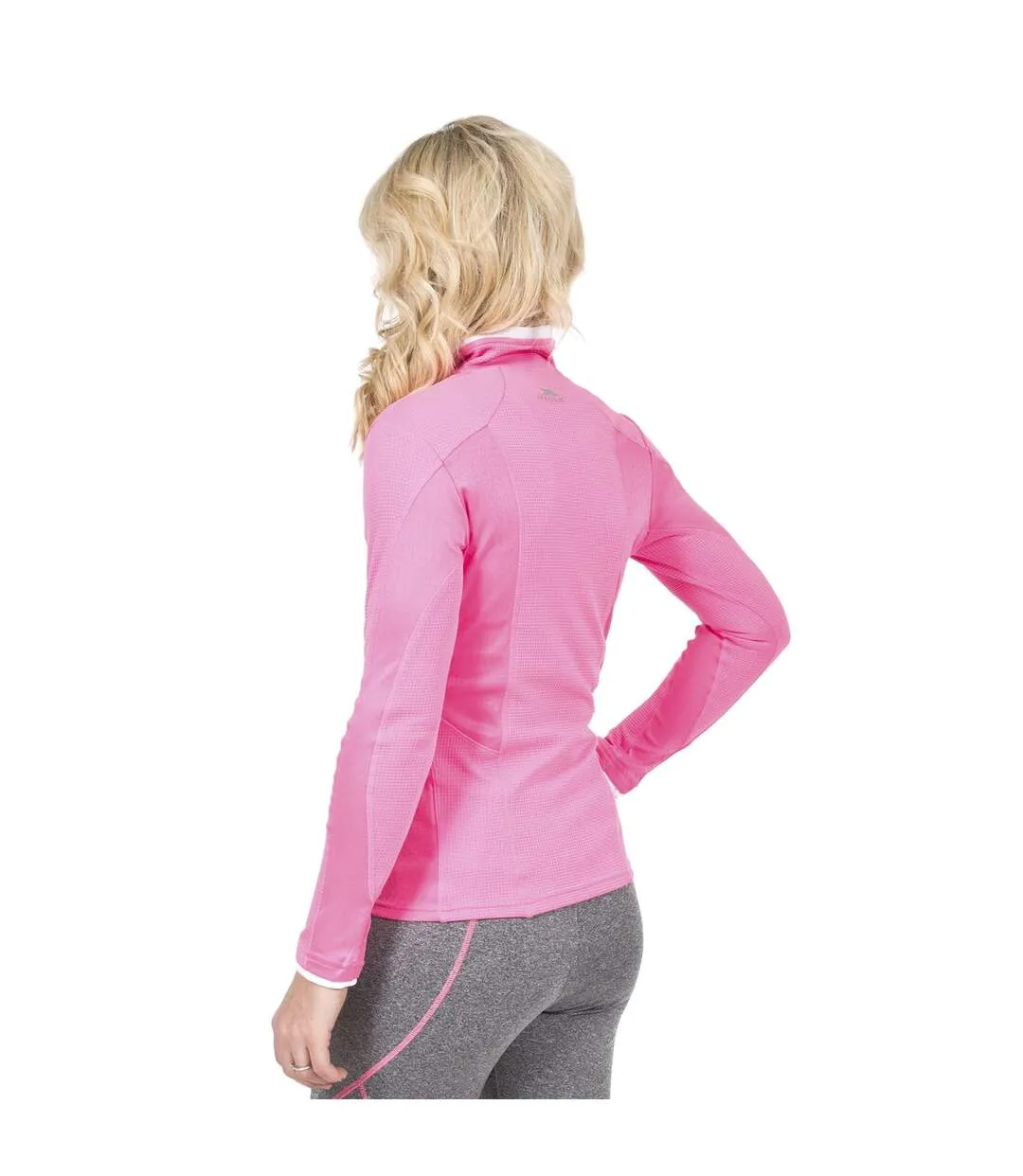 Haut de sport ollog femme rose haute visibilité Trespass