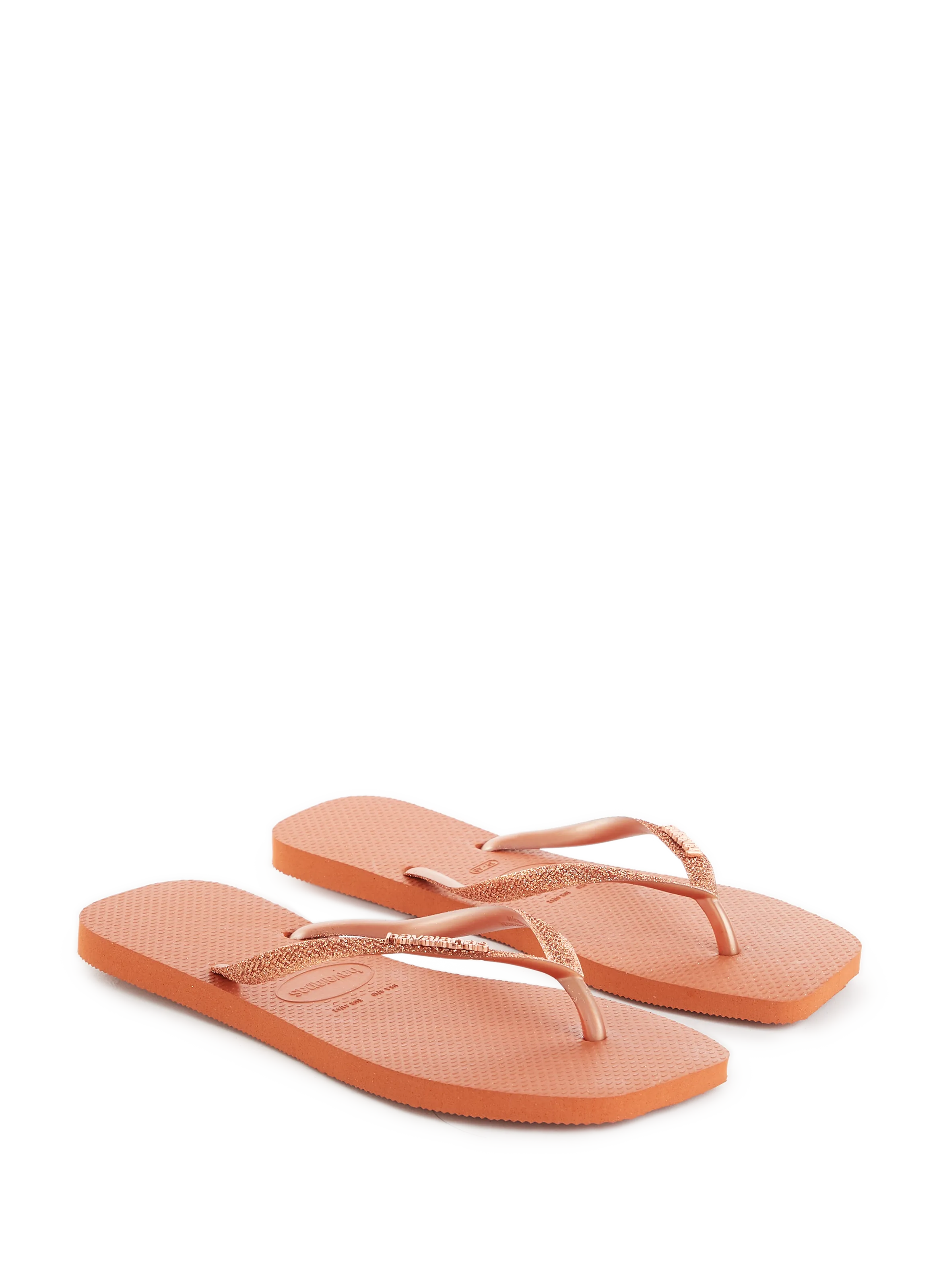 HAVAIANAS  Tongs Square Glitter - Orange