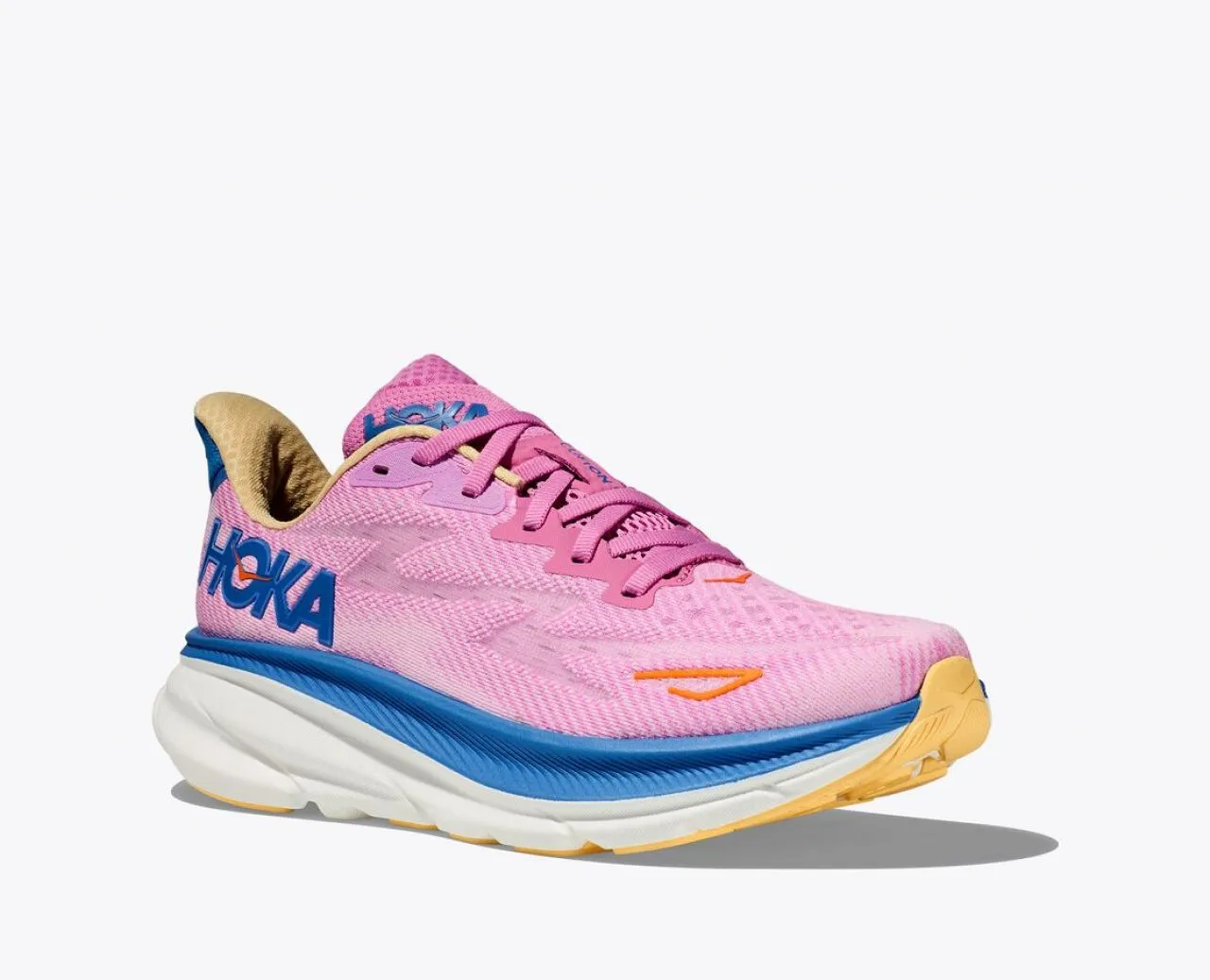 HOKA CLIFTON 9 CYCLAMEN ET SWEET LILAC Chaussures de running