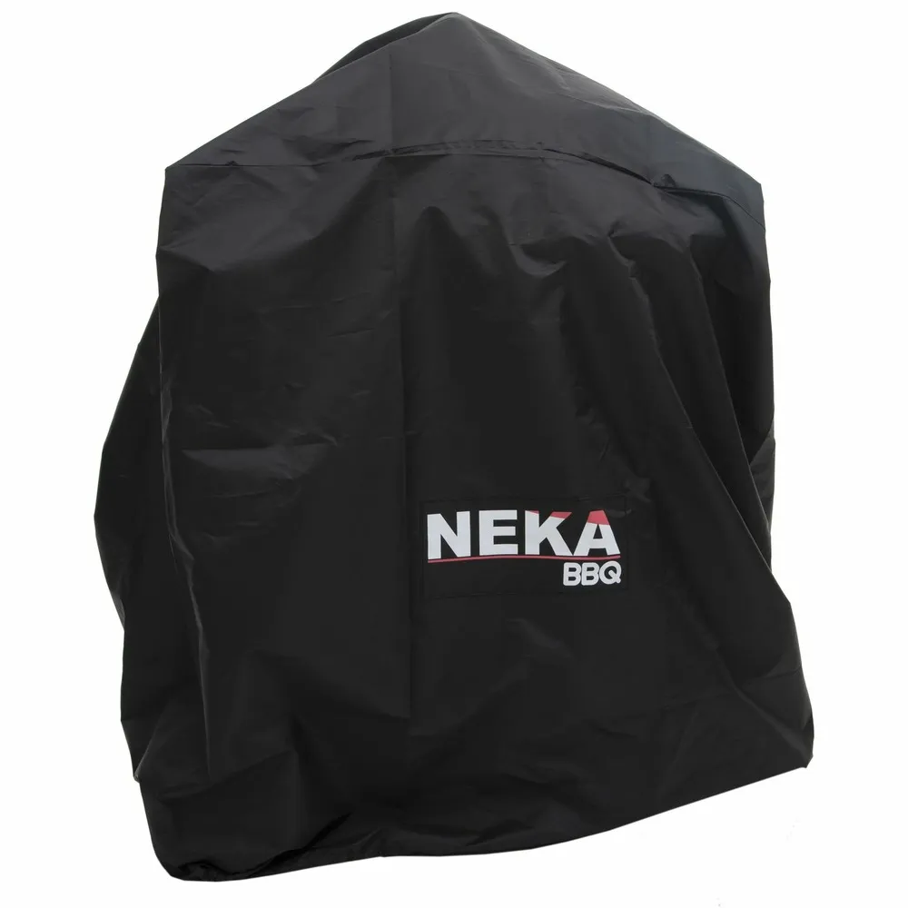 Housse de protection pour barbecue - l. 71 x h. 68 cm - noir