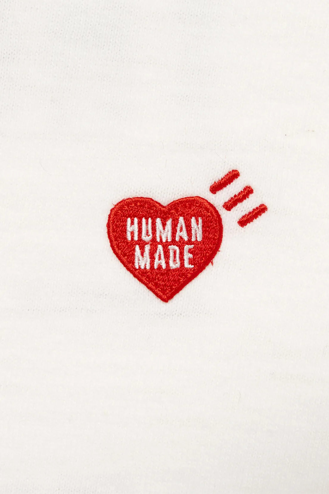 Human made Heart badge tee hm28cs030 White - GRADUATE STORE