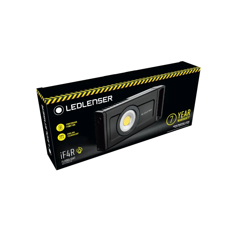LEDLENSER PROJECTEUR LED RECHARGEABLE | FONCTION POWERBANK | IF4R (WORKING LIGHT)
