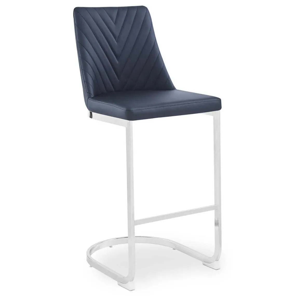 Lot de 2 chaises de bar design Mistigri Simili Noir | 3 Suisses