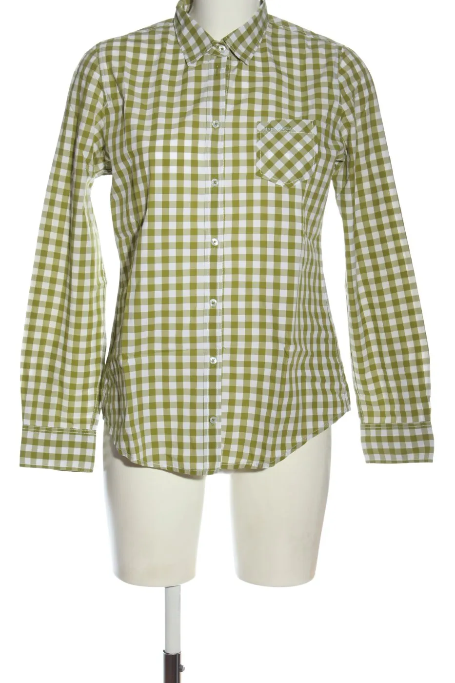 Marc O’Polo Chemise à manches longues vert-blanc imprimé allover