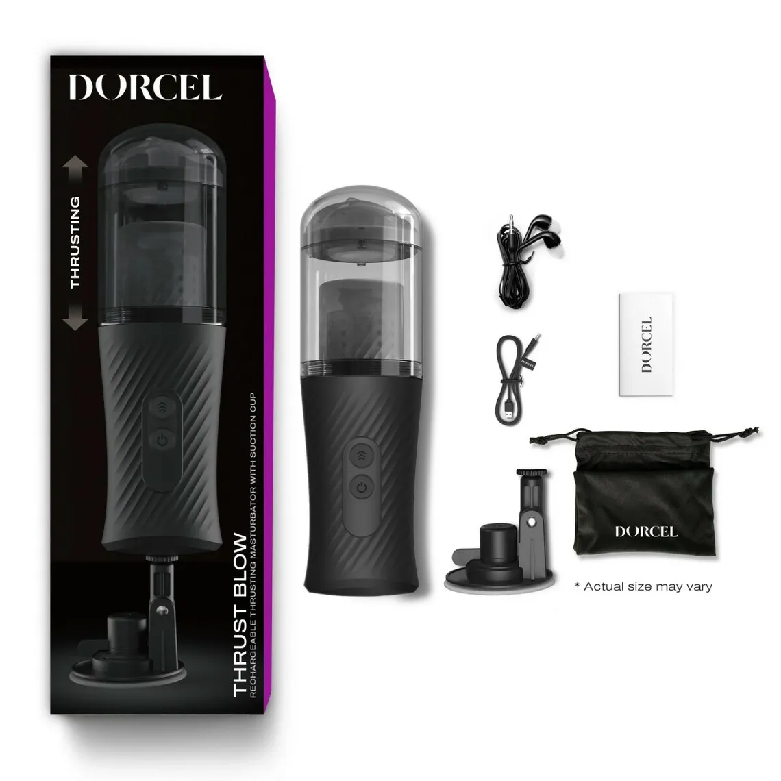 Masturbateur automatique THRUST BLOW - Noir Dorcel  | 3 Suisses