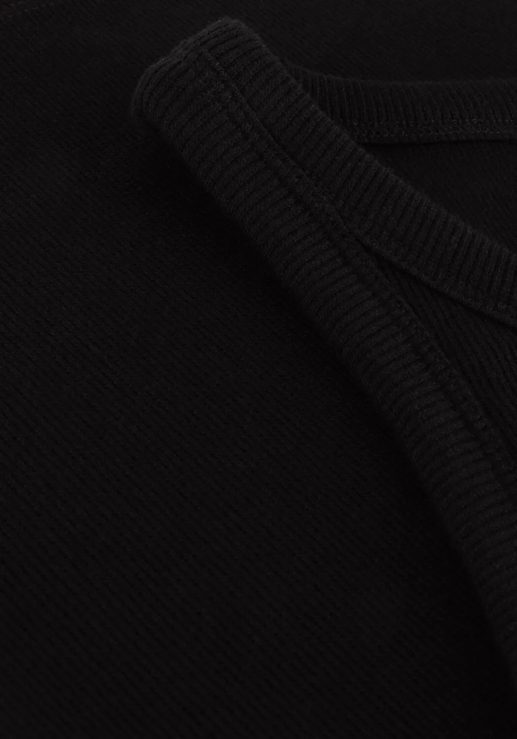 minus haut maluna gots rib top en noir