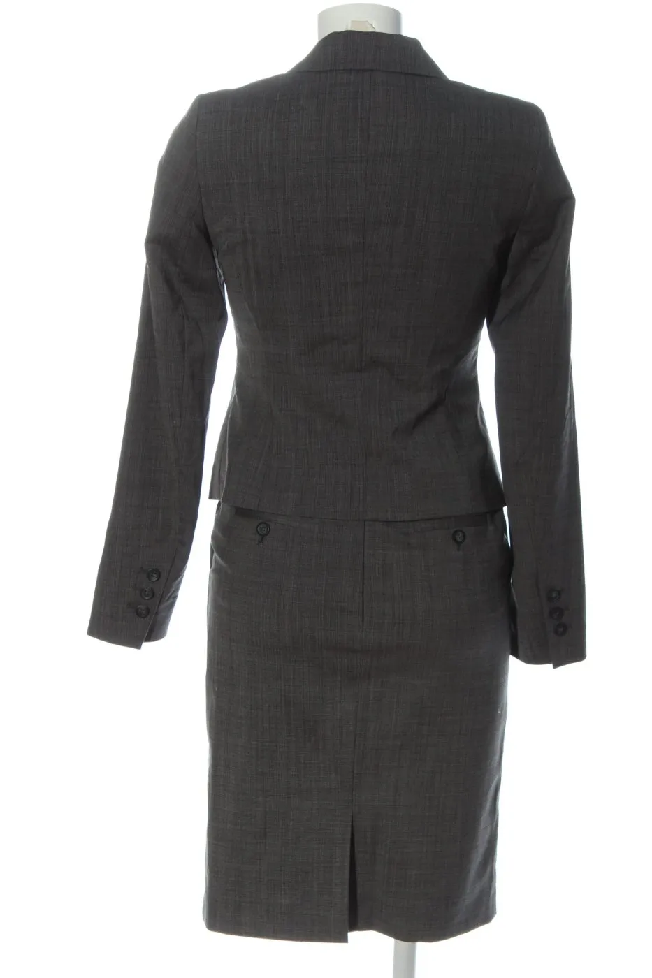 More & More Tailleur gris clair moucheté style d’affaires