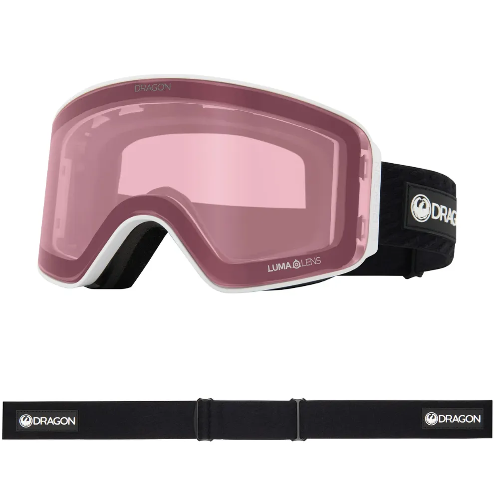 NFX MAG OTG Icon Red Lumalens Red Ionised + Lumalens Light Rose Lens