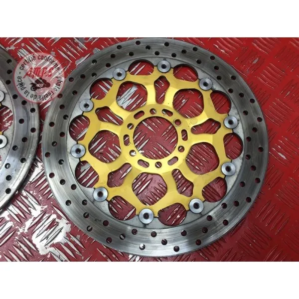 Paire de disque de frein avant Ducati S4R 996 Monster 2003 à 2006