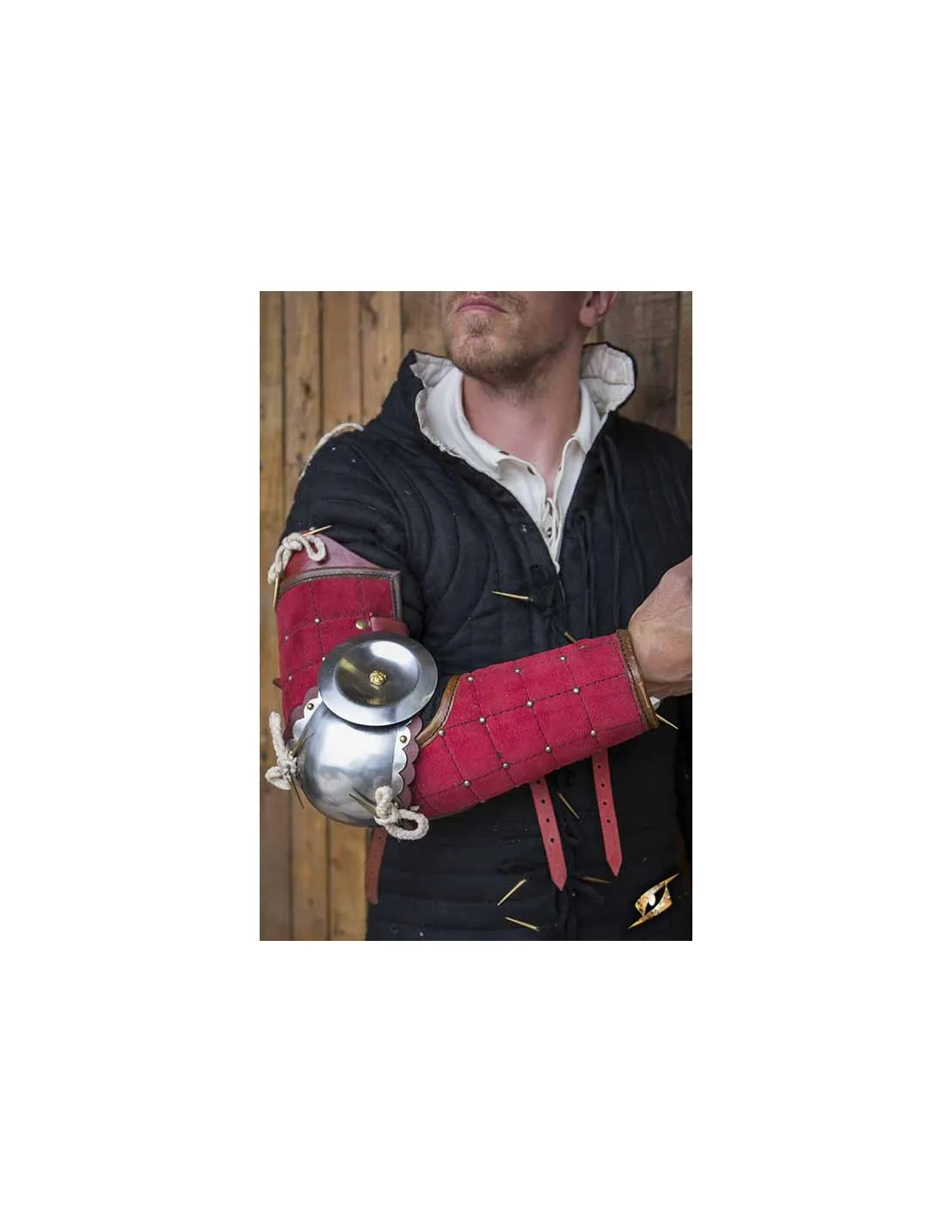 Paladin Protection intégrale des bras, rouge ⚔️ Boutique Épées