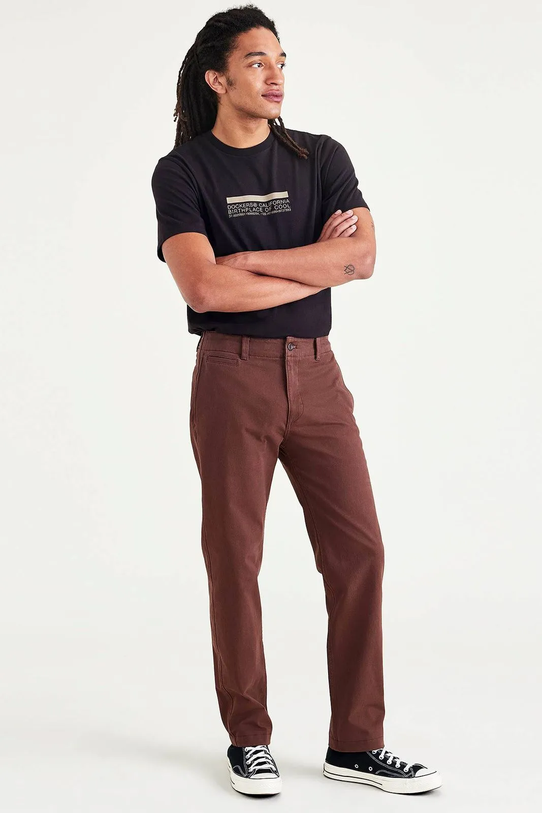Pantalon DOCKERS® 360 FLEX CALIFORNIA KAHKI Shaved Chocolate
