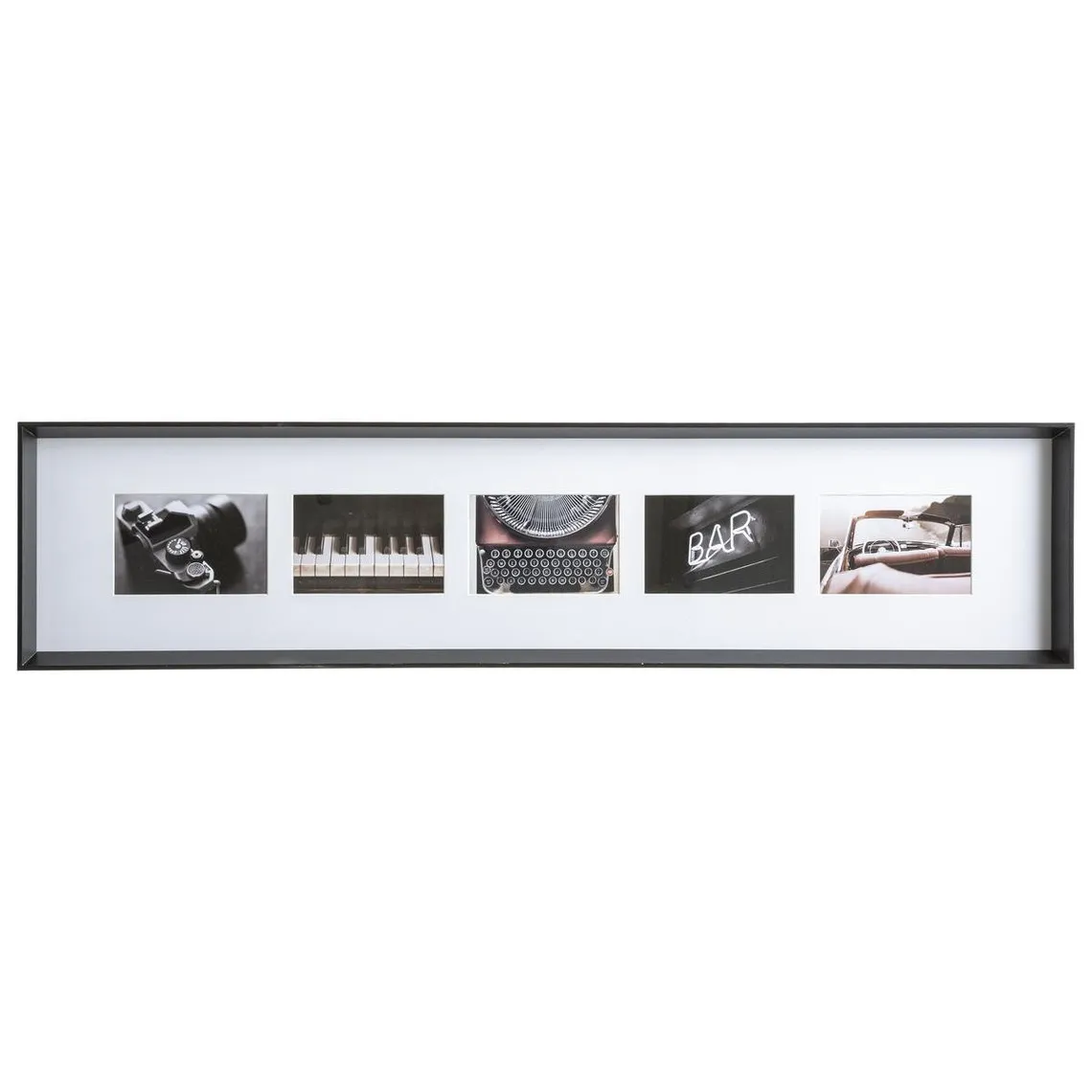 Pele Mele 5 Photos 22 x 97 Axel noir | 3 Suisses