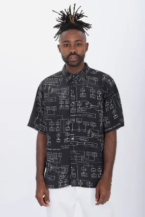 Pleasure Sound system shirt Black - GRADUATE STORE