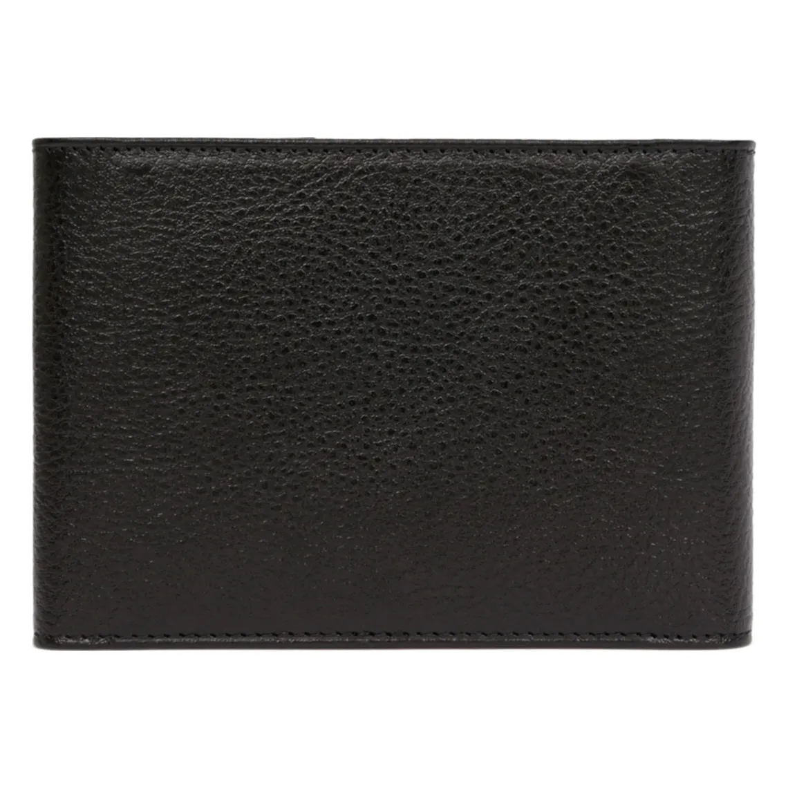 Porte-chéquier - 2 volets - Cuir de vachette - Noir - République | 3 Suisses