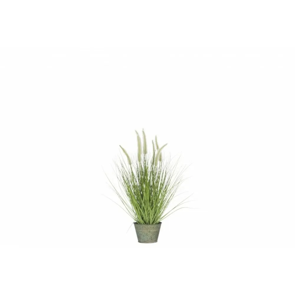Pot d'herbes en plastique vert 35x35x55 cm