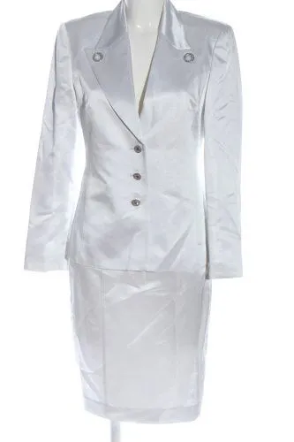 Prestige Elegance Tailleur gris clair style d’affaires