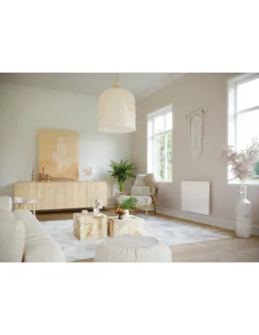 RADIATEUR CHALEUR DOUCE CONNECTÉ KENYA 4 VERTICAL 2000W BLANC THERMOR 414727