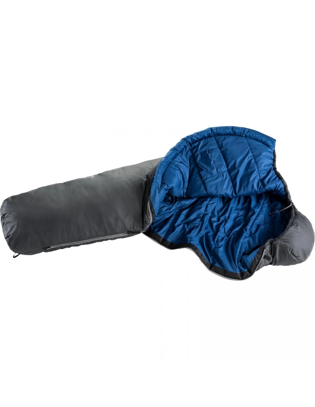 Sac de Couchage deuter Orbit +5G Zip Left Granite Steel