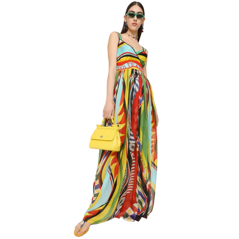 Sac Sicily moyen Cuir veau Dauphine jaune