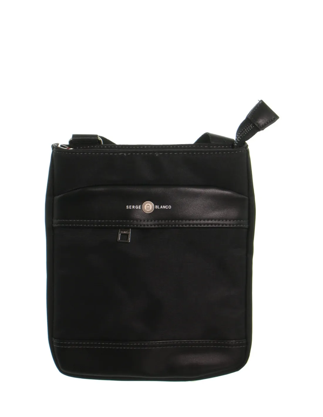 Sacoche bandoulière Serge Blanco ref 50914 999 Noir 21*25*2