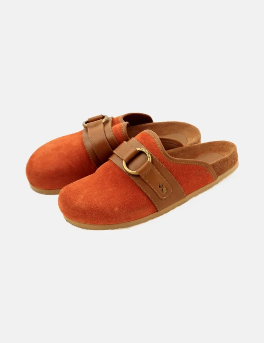 See by Chloé Sabots Cuir fendu Cuir