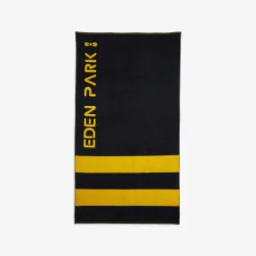 Serviette de sport color block jaune