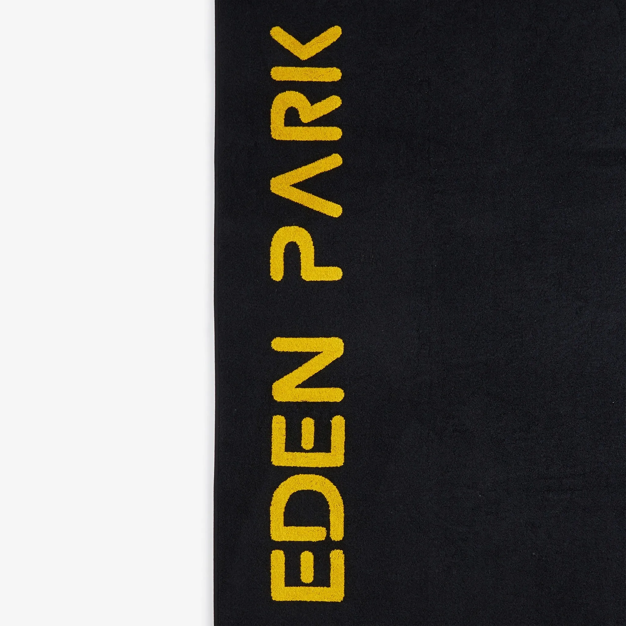 Serviette de sport color block jaune