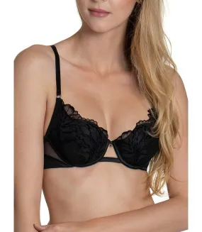 Soutien-gorge préformé Impressive noir Lisca