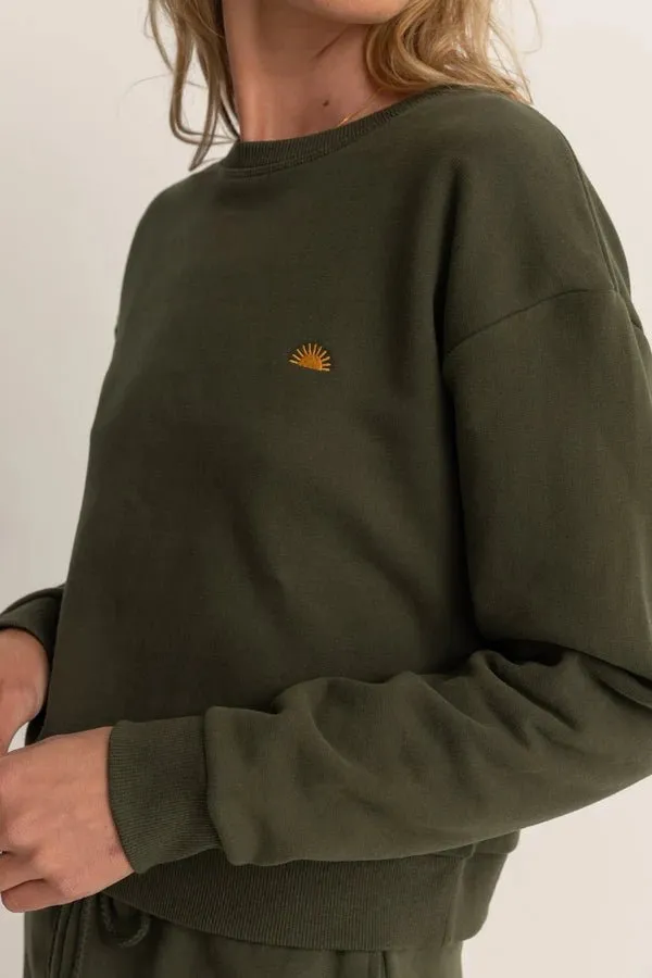 Sunny Crew Sweat Polaire Femme