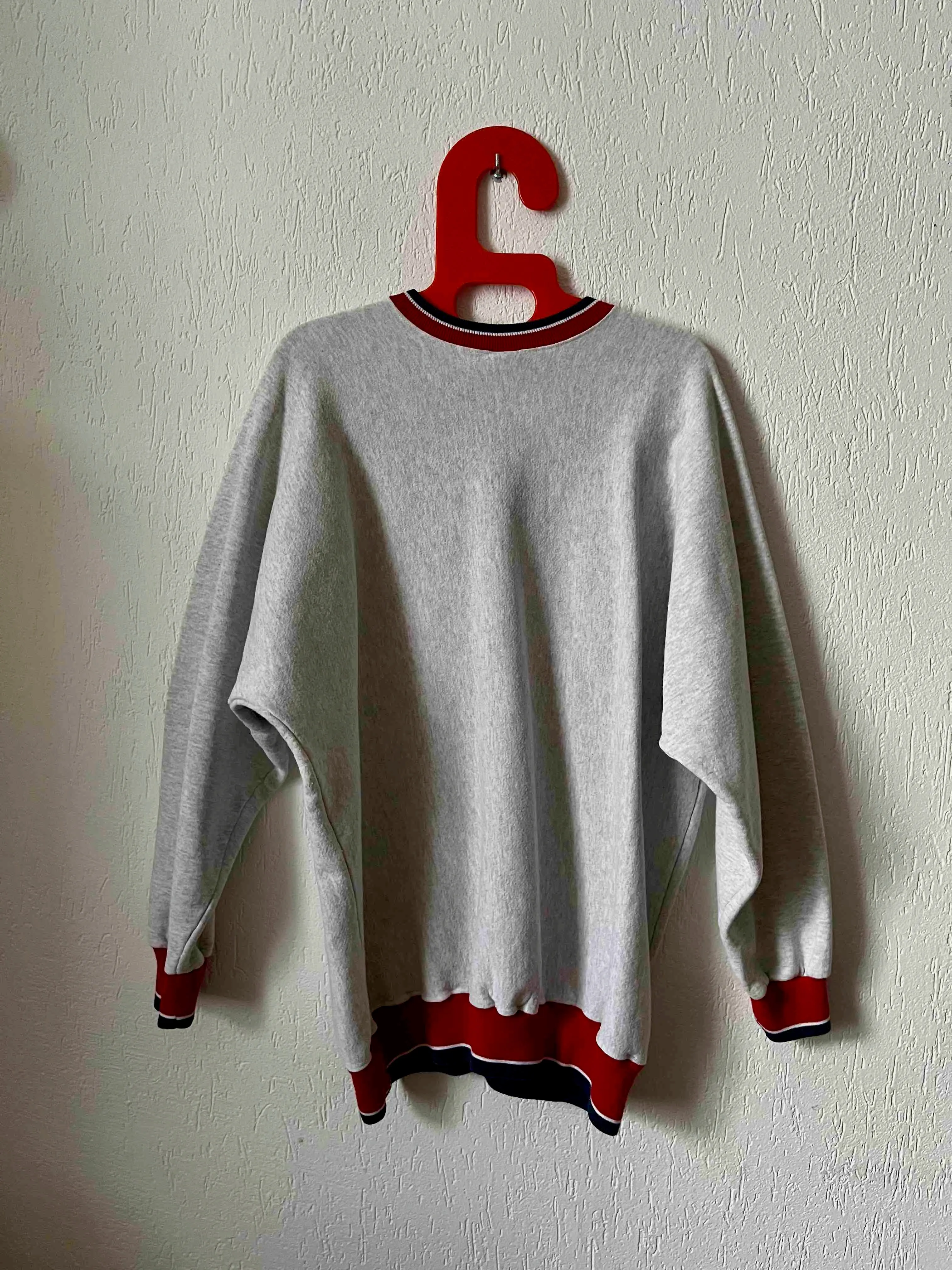 Sweat américain brodé 90s T.40-42♀/L♂